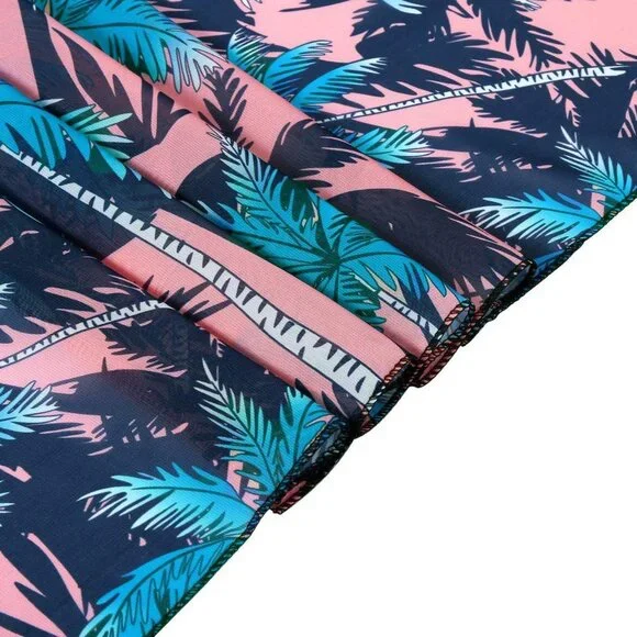 Womens Swimwear Chiffon Printed Cover up Beach - Picture 4 of 5